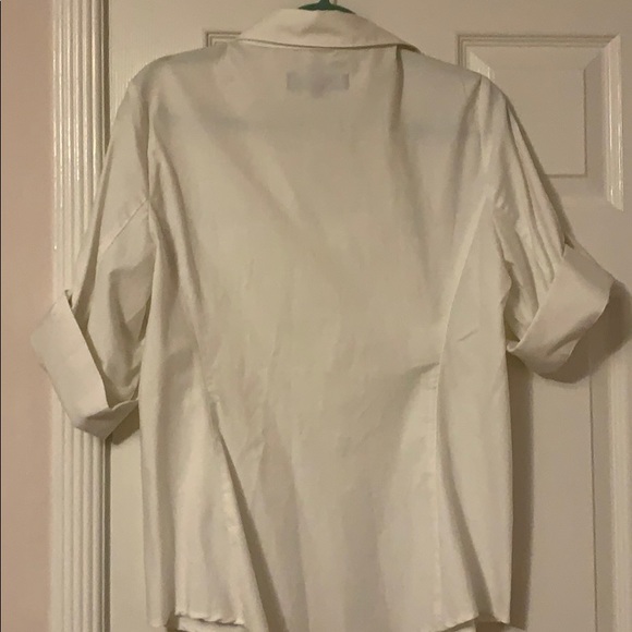 ABS by Allen Schwartz Cotton Work Shirt - Picture 3 of 5